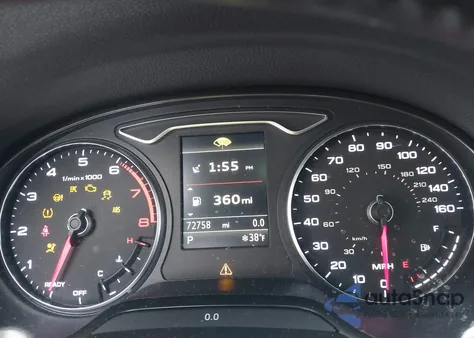 2016 Audi A3 2.0T Premium z USA, uszkodzony, nr VIN WAUB8GFF3G1042749